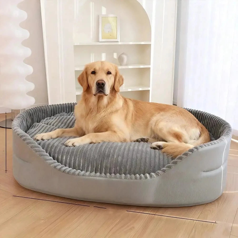 Machine Washable Soft Cozy Pet Bed All Season Dog Cat