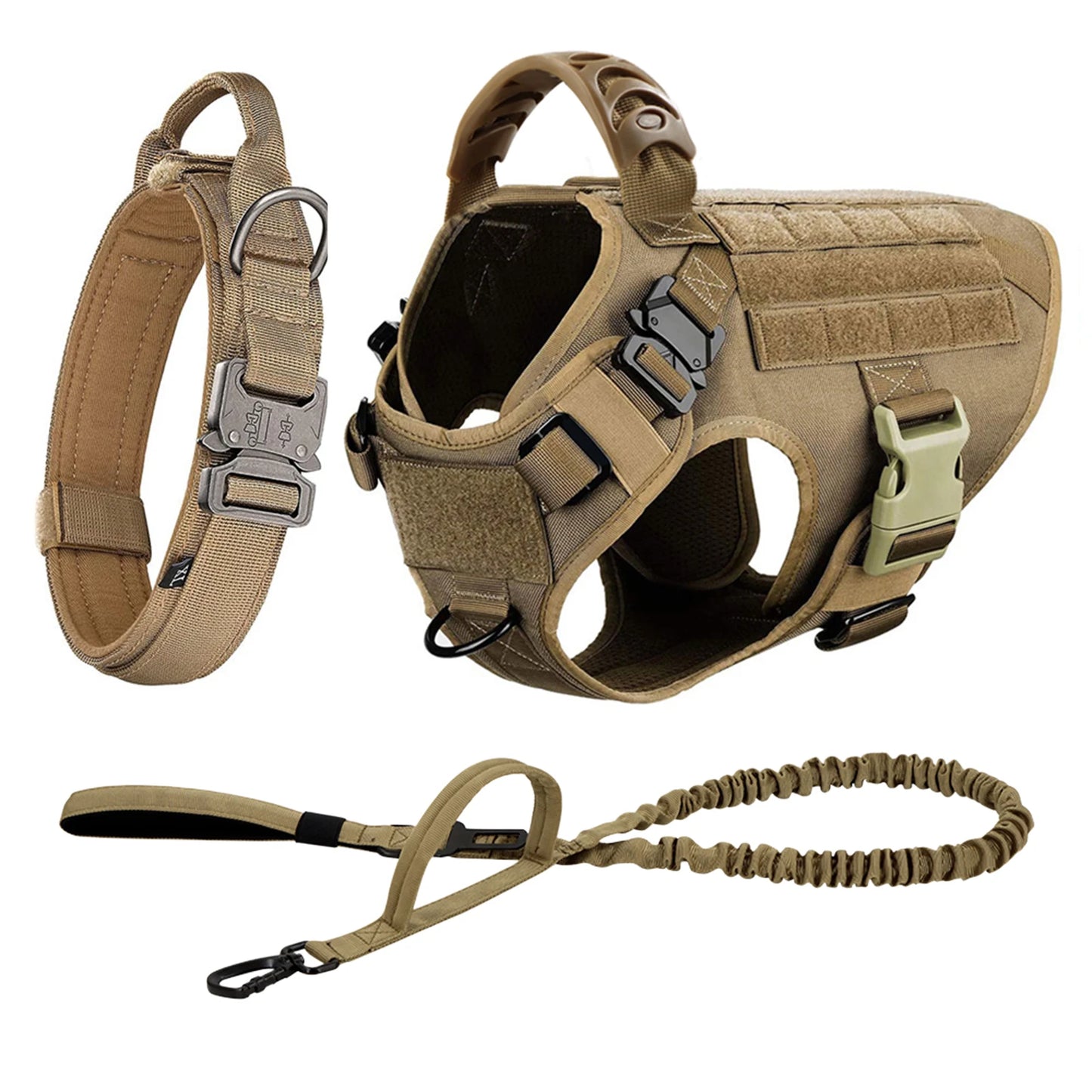 Large Dog Harness And Leash Set For Training Walks