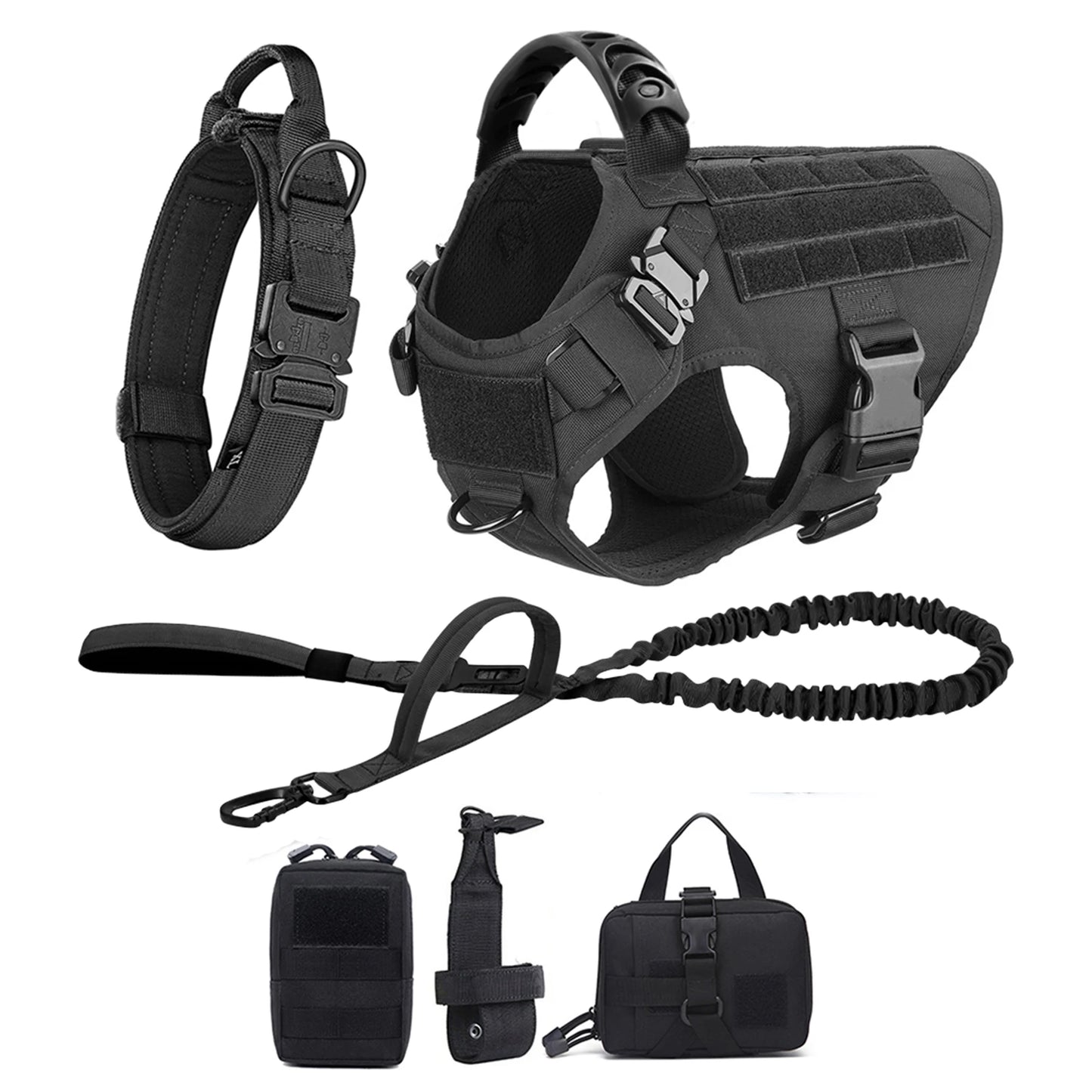 Large Dog Harness And Leash Set For Training Walks