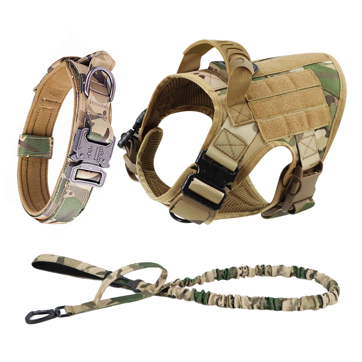 Large Dog Harness And Leash Set For Training Walks