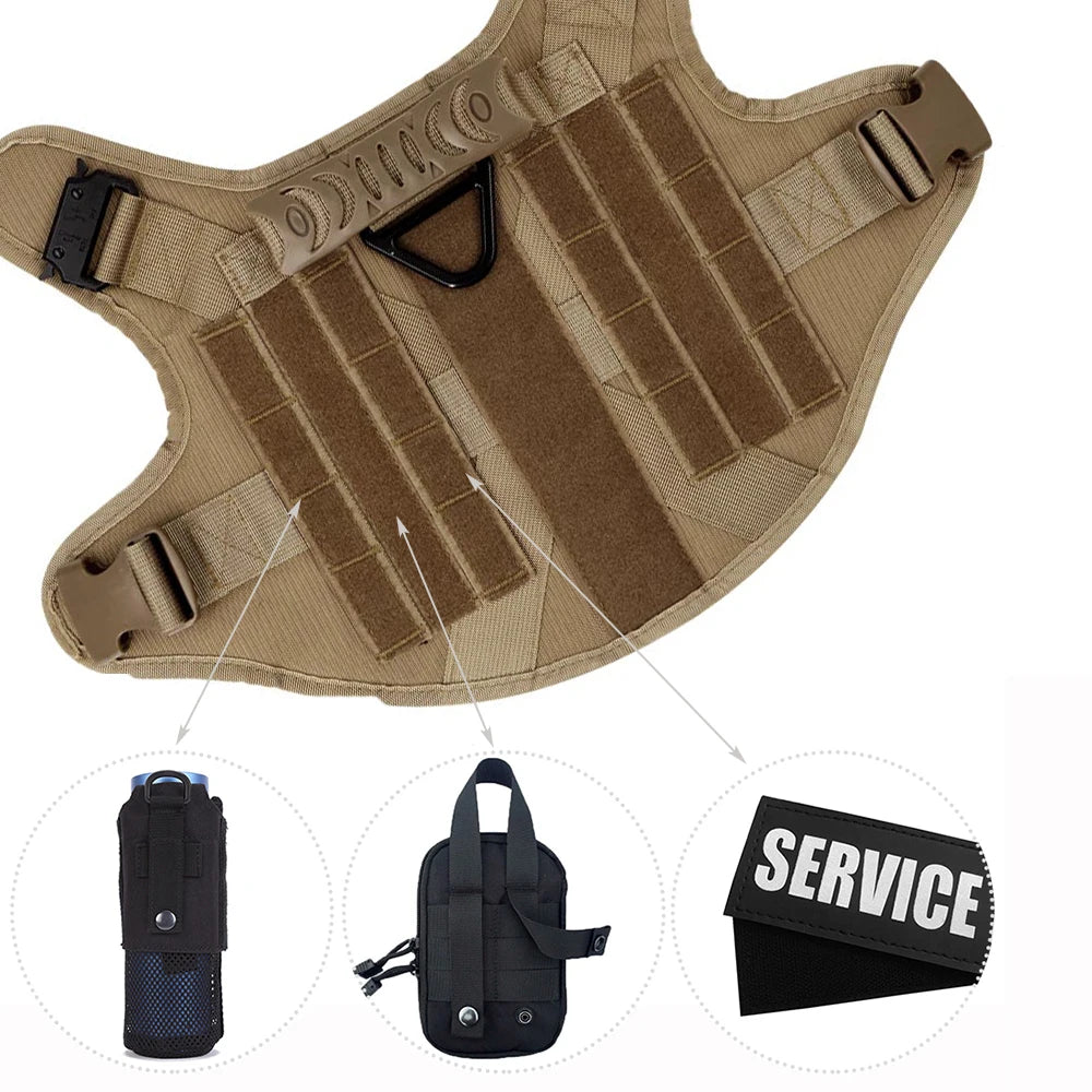 Large Dog Harness And Leash Set For Training Walks