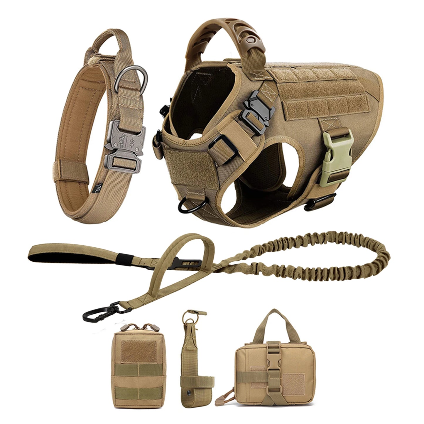 Large Dog Harness And Leash Set For Training Walks