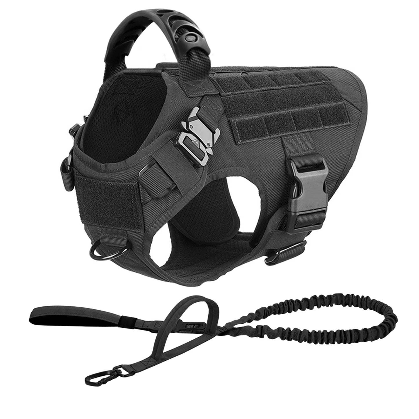 Large Dog Harness And Leash Set For Training Walks