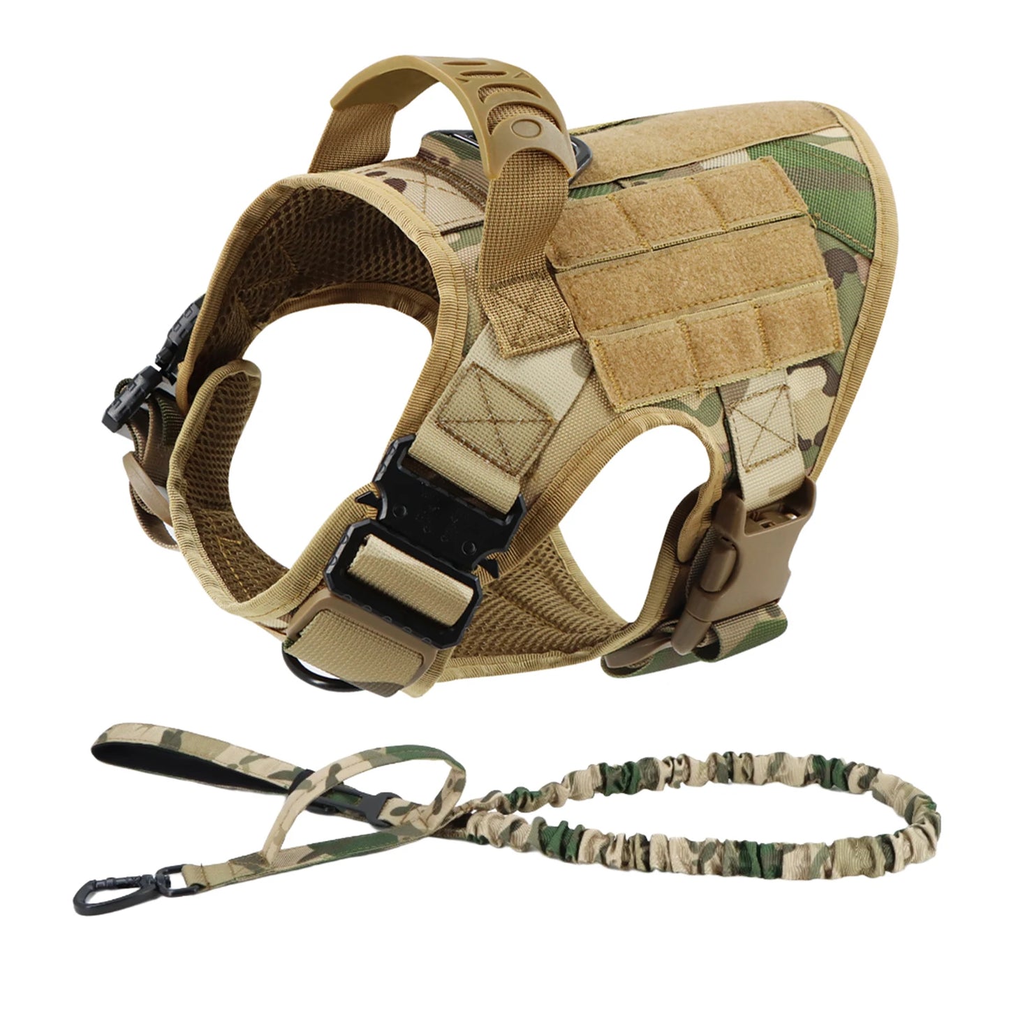 Large Dog Harness And Leash Set For Training Walks