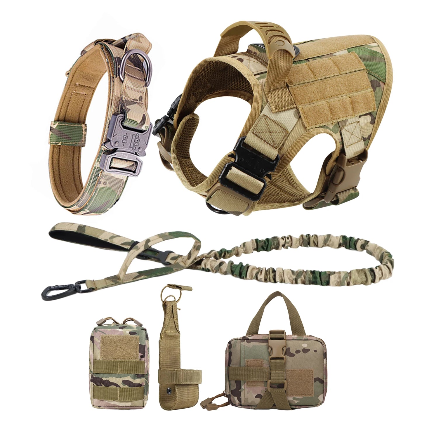 Large Dog Harness And Leash Set For Training Walks