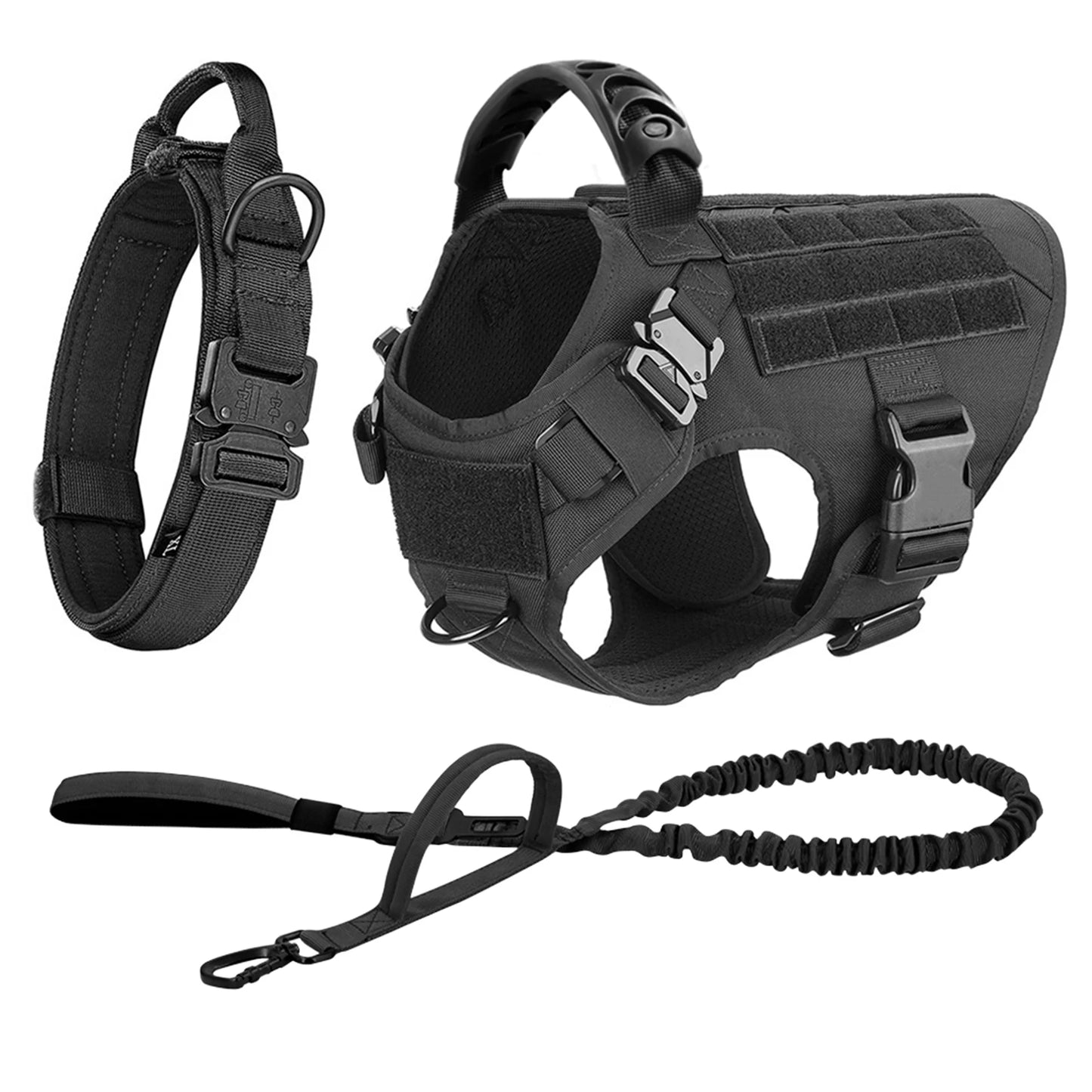 Large Dog Harness And Leash Set For Training Walks