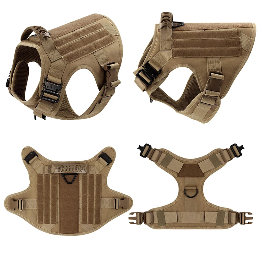 Large Dog Harness And Leash Set For Training Walks