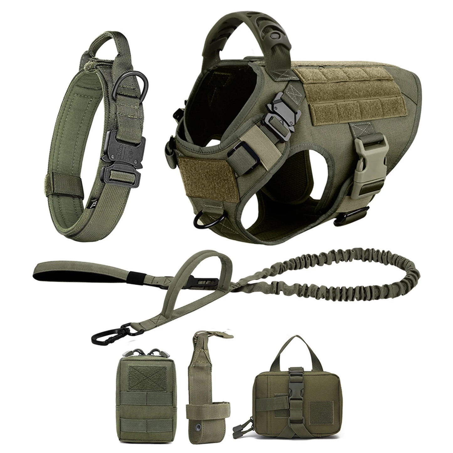 Large Dog Harness And Leash Set For Training Walks