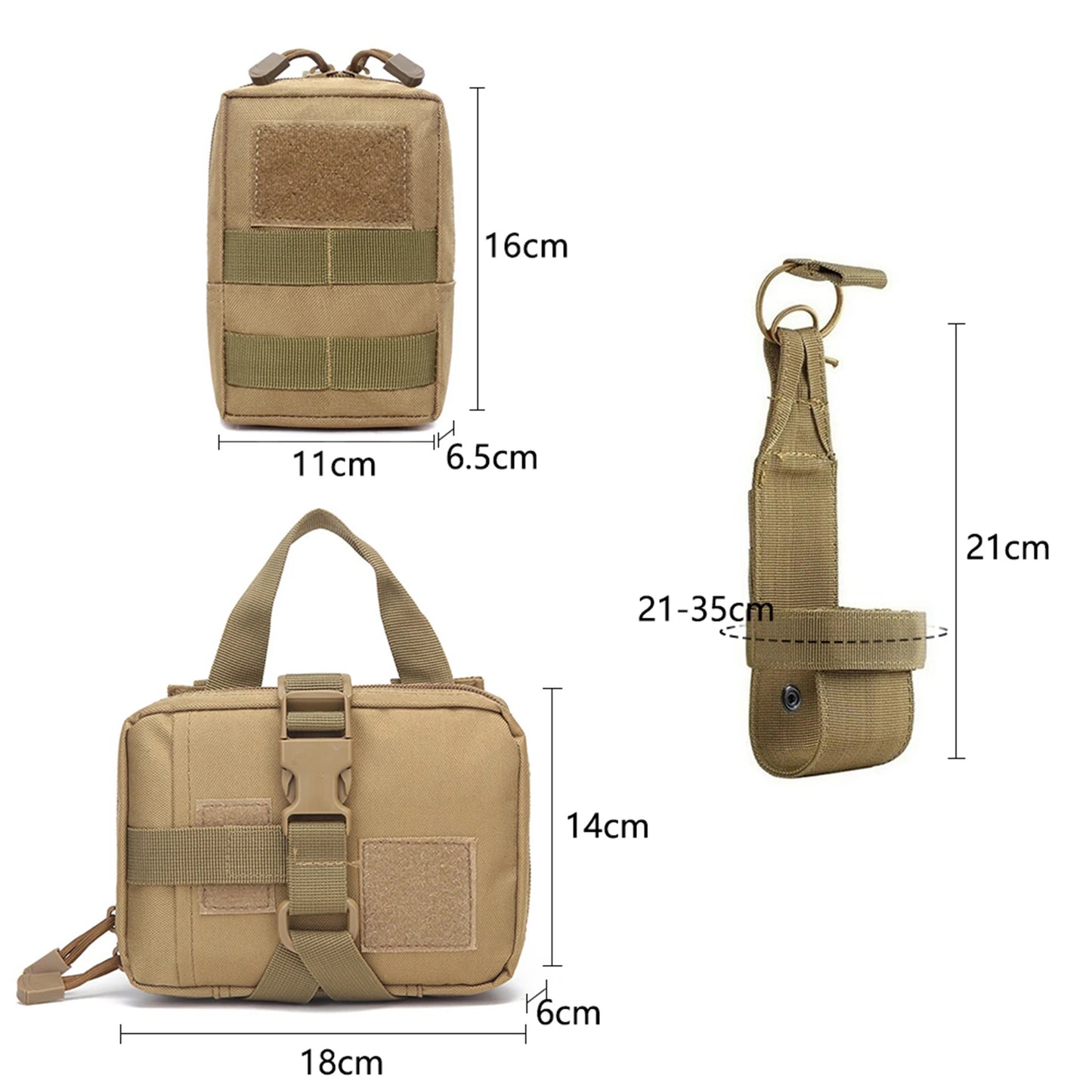 Tactical Dog Harness Vest With Molle Pouches For Medium And Large Dogs